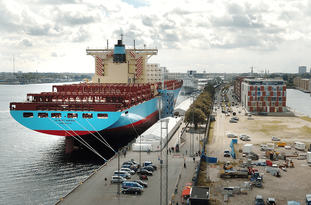 Albert Mærsk på langelinie