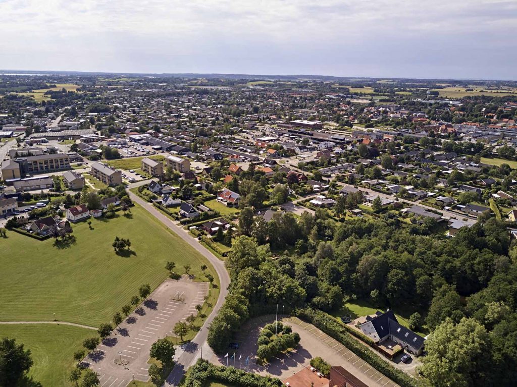 Dronefoto Helsinge