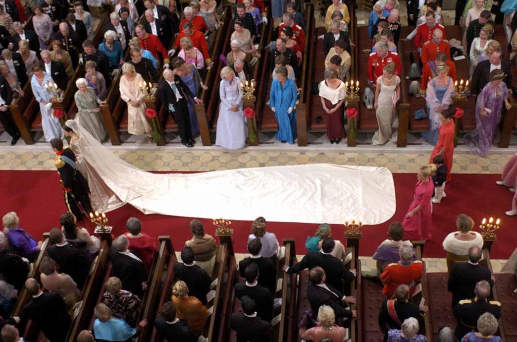 Kronprins Frederik Mary Donaldson Bryllup i Vor Frue Kirke Fredag den 14.maj 2004