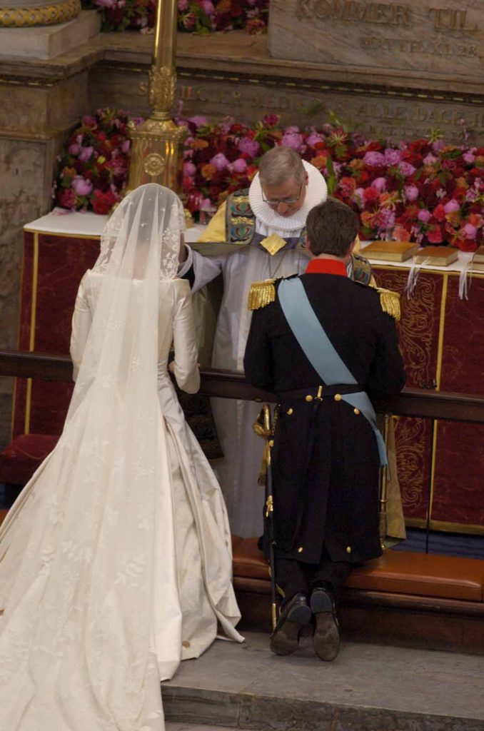 Kronprins Frederik Mary Donaldson Bryllup i Vor Frue Kirke Fredag den 14.maj 2004