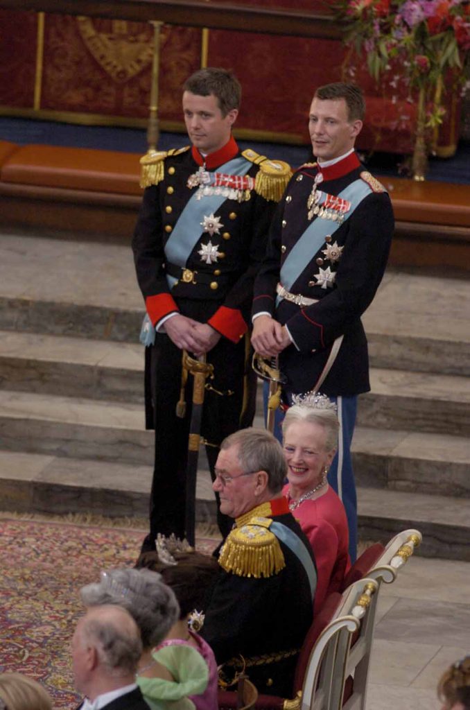 Kronprins Frederik Mary Donaldson Bryllup i Vor Frue Kirke Fredag den 14.maj 2004