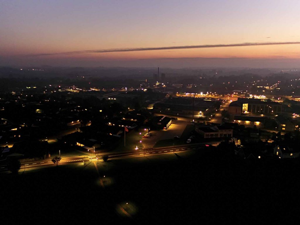 Dronefoto Helsinge