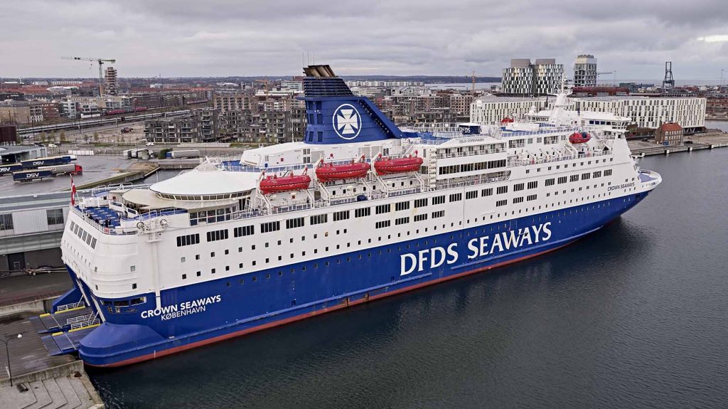 DFDS med drone