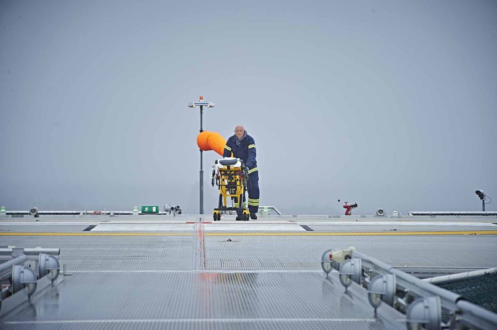 Helikopter på Rigshospitalet