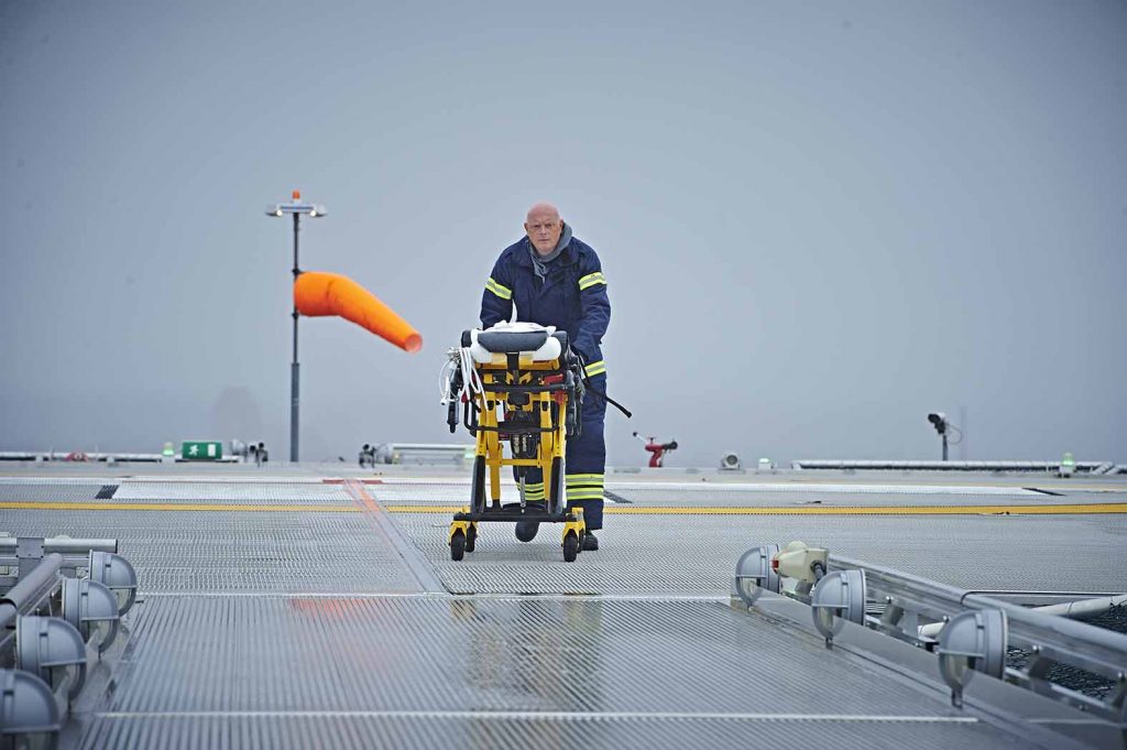 Helikopter på Rigshospitalet