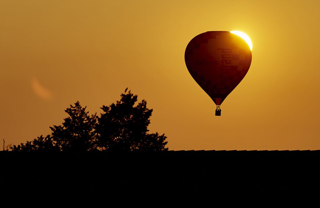 Luftballon over Nordsjælland