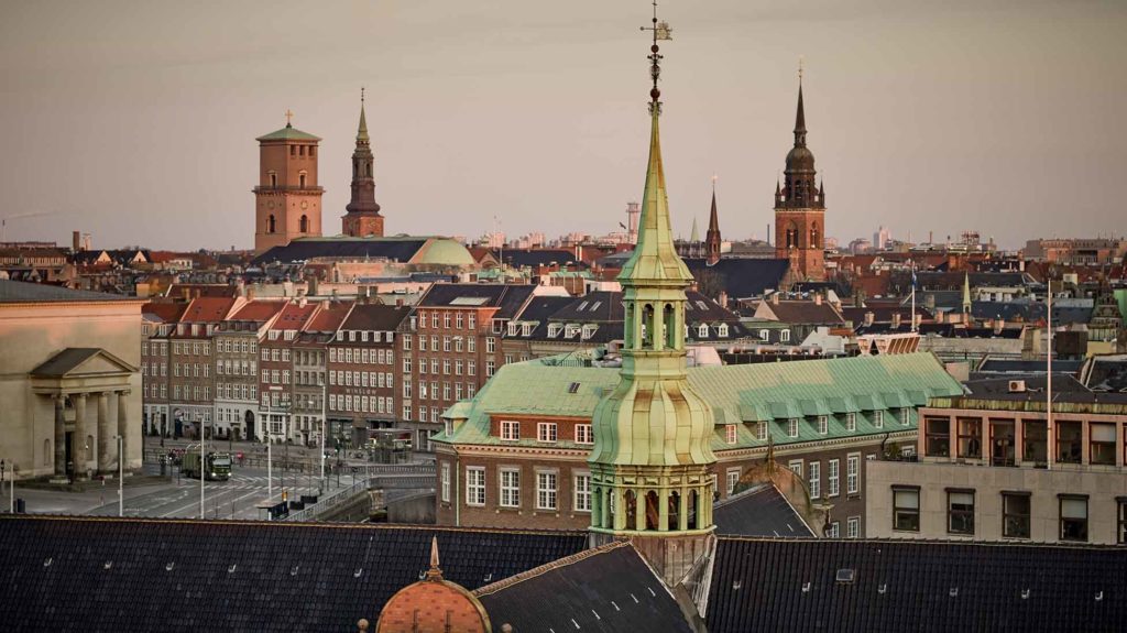 Københavns tårne Dronefoto