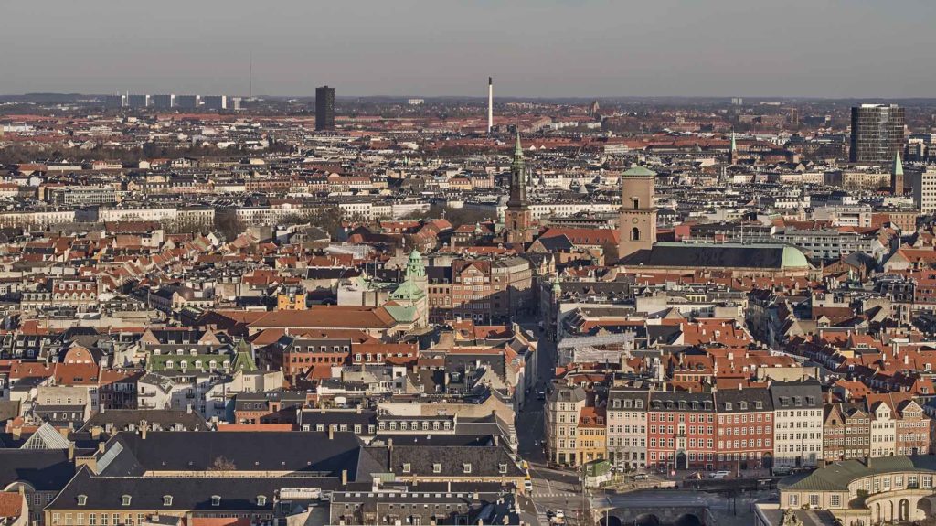 Vor Frue Kirke Dronefoto