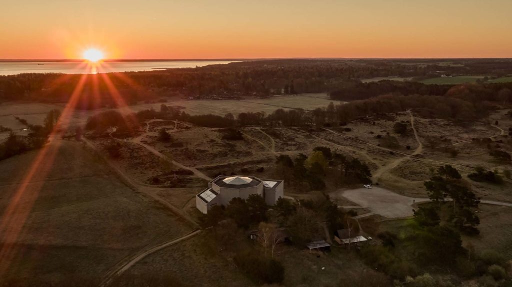 Rudolph Tegners Museum Dronefoto