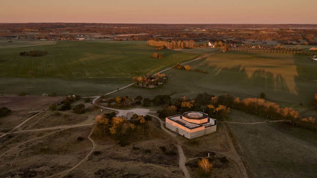 Rudolph Tegners Museum Dronefoto