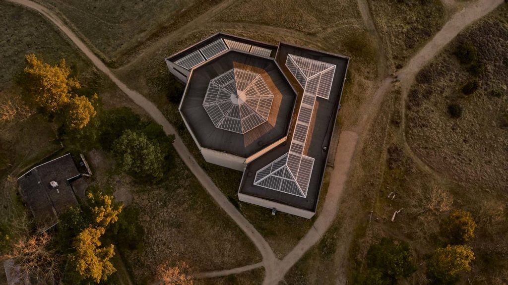 Rudolph Tegners Museum Dronefoto