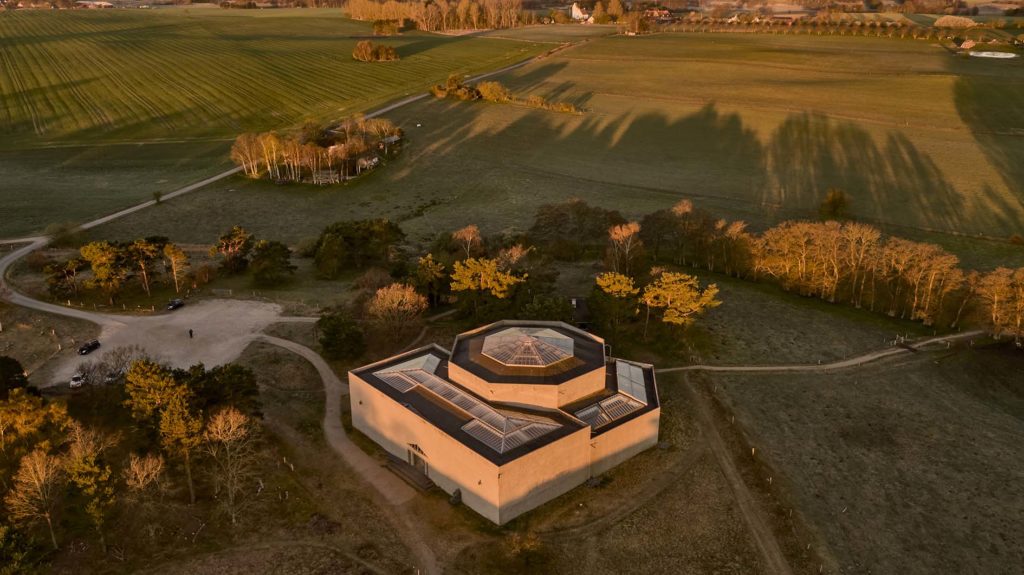 Rudolph Tegners Museum Dronefoto