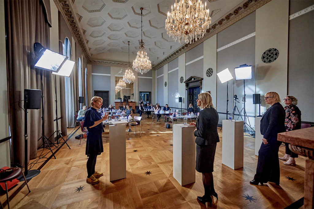 Corona diskussion i Danske Rederier