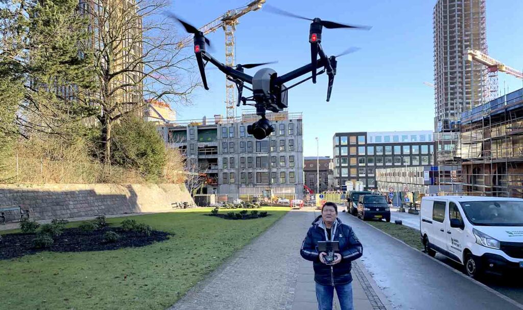 Dronepilot Carsten Lundager