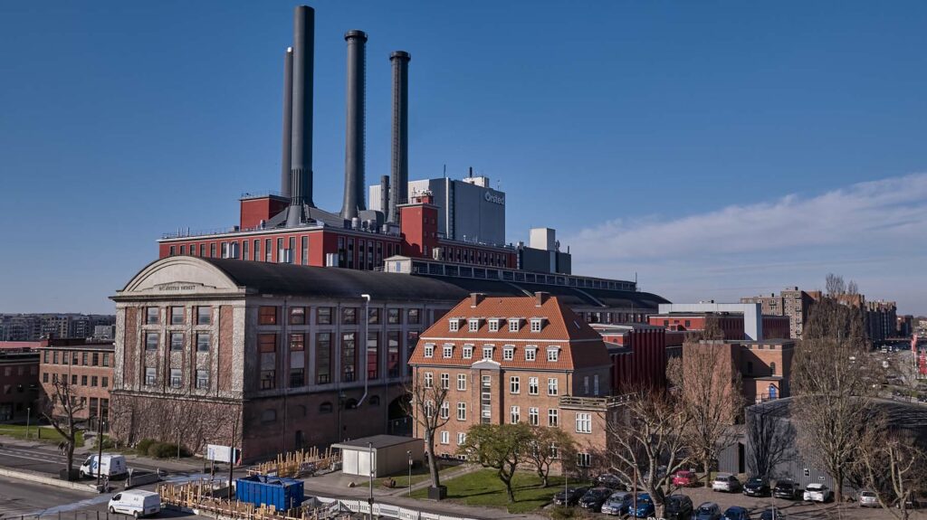 Drone foto Ørsted Værftet