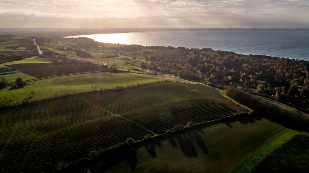 Dronefoto Sjællands Odde