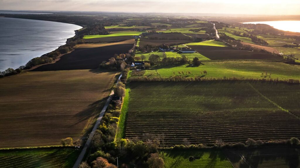 Dronefoto Sjællands Odde