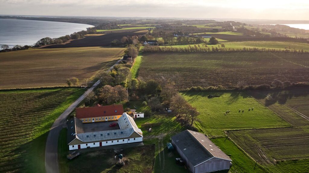 Dronefoto Sjællands Odde