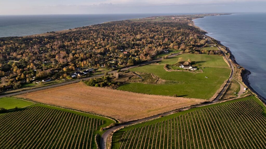 Dronefoto Sjællands Odde